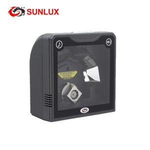China Big Scan Window Supermarket High Speed Omni Barcode Scanner Black factory