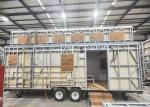 Modern Prefab Tiny Home With MDF Bathroom Door Shower Set White Interior Walls