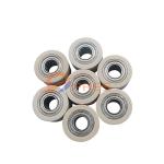 Self lubricating low-noise Peek bearings