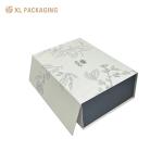 Floral Foldable Paper Boxes Card Paper Insert Magnetic Tea Paper Packaging Box