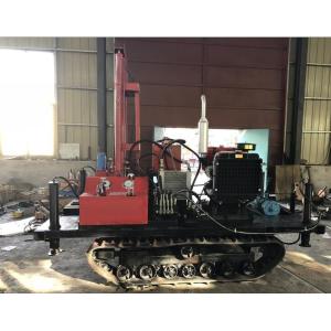 210m Portable Hydraulic Water Well Drilling Machine With 150r/Min Rotation Speed