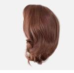 Jewish Wigs Brown Injection Silk Top Kosher Lace Front Jewish Wigs New Glueless