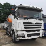 10 Wheeler Sinotruck Used Mixer Truck Shacman F3000 For Concrete Cement