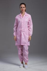 China Class 100 Clean Room Coveralls Non - Toxic No - Radiation S-5XL Size factory