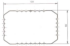 Custom Water Rain Down Pipe Roll Forming Machine Chain Drive CE Certificated