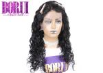 Full And Thick Malaysian Hair Wigs , Pre Plucked Glueless Natural Wave Full Lace