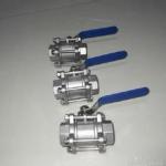 Butt Welding 3 Piece Stainless Steel Ball Valve WCB / CF8 / CF8M BW PAD ISO 5211