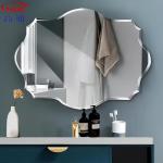 Modern Wall Mirror Unbreakable Glass Beauty Decor for Bathroom Home Bedroom