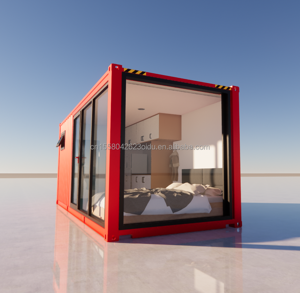 Direct Supply Movable Extendable Folding Container House with Aluminum Alloy Windows