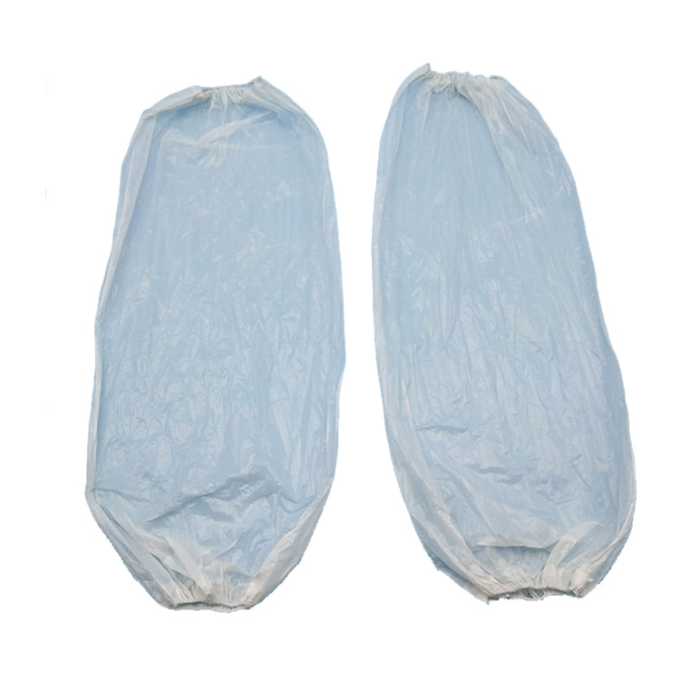 Waterproof Disposable Arm Sleeves Anti Fouling CPE LDPE HDPE Material