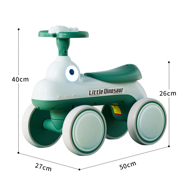 10-36 Months Toddlers Kids Ride On Toy Baby Balance Bike Non Pedal Design 50*27*40cm Size