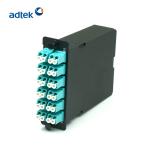 MPO To LC Cassette , HD 12 Ports 24 Fiber Cassette Module