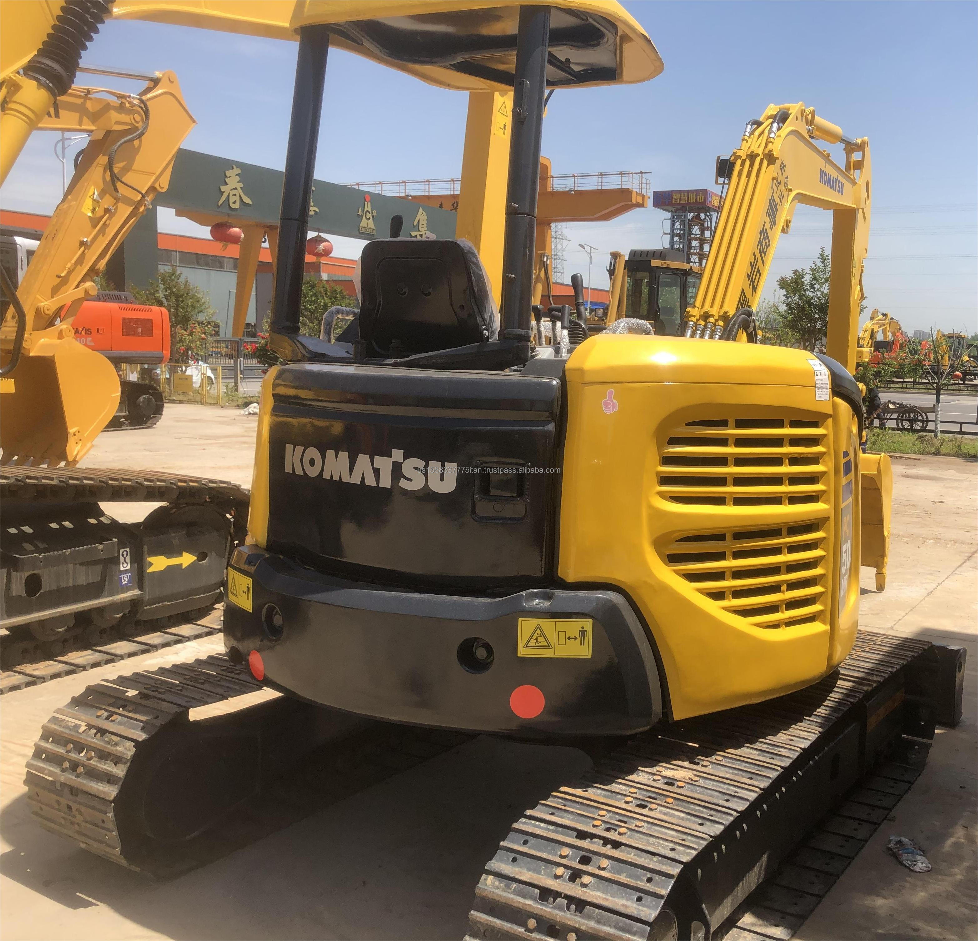5.6Ton Mini Digger Komatsu PC56 Crawler Excavator from Japan with Original Hydraulic Pump