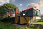 Aluminum Alloy Glass Windows Prefabricated Houses Container Office