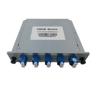 China 100G 8 Channel DWDM Mux Demux Module C Band And L Band factory