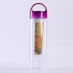 China Leakproof 700ml 800ml Water Bottle Custom Print BPA Free Insulated Fruit Infuser Water Bottle 32 Oz Perfect For Outdoors Travel Easy To Clean &amp; factory