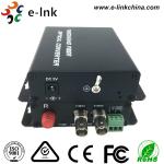 720P / 960P AHD CVI TVI Over Fiber Converter , Multimode Fiber Media Converter