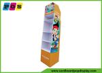 Corrugated Cardboard Toy Display Stand Paper Floor Rack For Promotion FL108