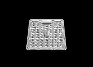 China IP66 Waterproof 50W Multi Led Lens Symmetric Shapes factory