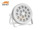 8 channel 18 Watt DJ Stage Lights RGB 3 In 1 LED Flat Par