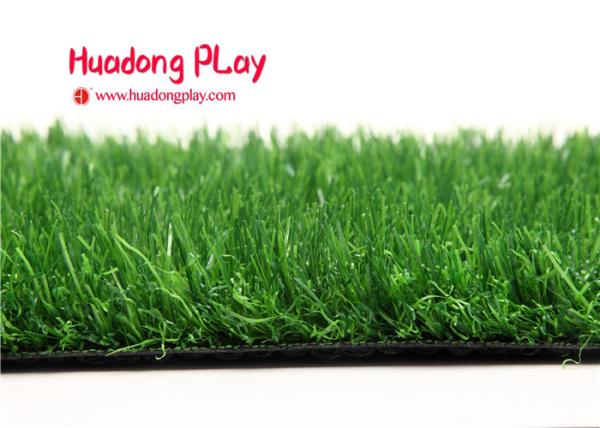 Curve Wile Fake Grass Lawn Low Installation Cost , Realistic Artificial Grass