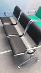 Metal PU Hospital Waiting Area Chairs for Comfortable Waiting Room Furniture