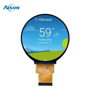 China 2.8 inch 480x480 Round TFT LCD Display For Smart Watch 2.76 inch Circular Display factory