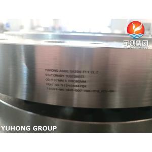 ASME SA336 F11 Class2 Alloy Steel Tubesheet For Heat Exchangers F1 F12 F22 F21