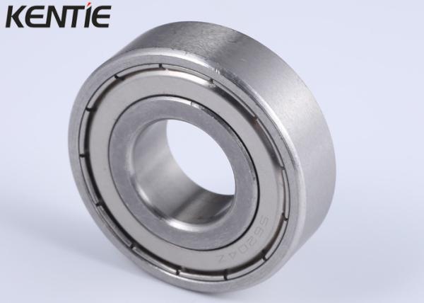 High Load 6204zz Grooved Ball Bearing , Radial Double Sealed Ball Bearing High