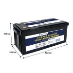 IP65 Waterproof Protection Portable 12V 460Ah LiFePo4 Long Life Battery For