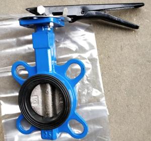 China JIS 5K 10K lever operation ductile iron butterfly valve factory