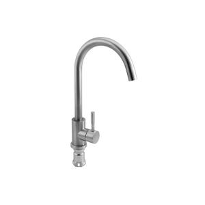 SUS304 Stainless Steel Pull Out Kitchen Faucet With Single Handle