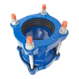China DN350 PN10 PVC Pipe Bolted Gland Joint For AC Pipe Universal Coupling factory
