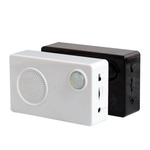 Motion sensor activated sound module USB upload sound player for shop welcome