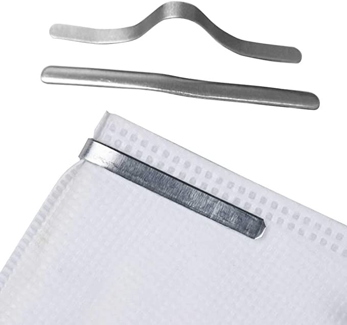 3mm Size Disposable Mask Materials Aluminum Strips For KN95 Face Shield