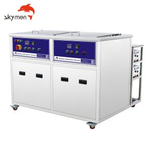 China Double Tanks 99L 1500W*2 Industrial Ultrasonic Cleaner factory