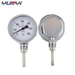 Back Install Bimetal Temperature Gauge WSS Water Thermometer