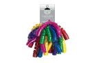 Self - Adhesive Curling Ribbon Bow , Jewel - Tone Mix , 12 - Count 1/ 4 inch
