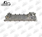 4HF1 8 - 97027 - 982 - 0 Engine Oil Cooler Cover For Truck Engine