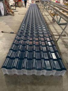 China Residential Synthetic Resin Roof Tile Pvc Spanish Type Roofing Sheet factory