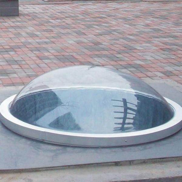 Transparent Acrylic Dome Window PC UV Coating Protection Polycarbonate For