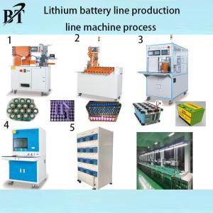 China 14450 21700 Lithium Ion Battery Production Line Battery Assembly Machine factory