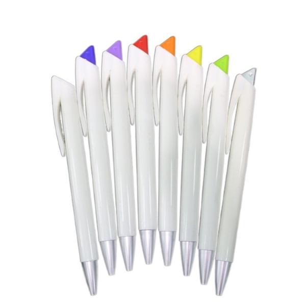 DIY Logo Blank Plastic Sublimation Promotional Pen For Sublimation Photo