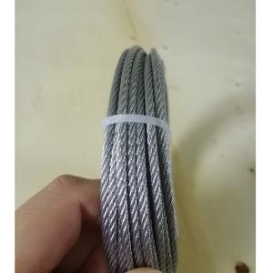 7x7 Construction Galvanized Aircraft Cable 1/16 Inch Diameter
