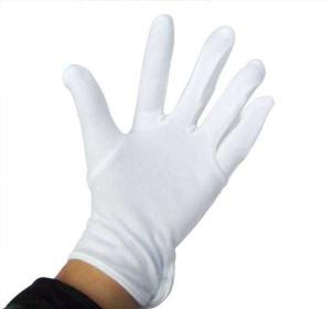 China Cotton gloves, Parade gloves, Cotton jersey gloves factory