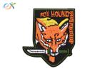 Not 100% Embroidery Animal Iron On Patches , Wolf Embroidered Patches For