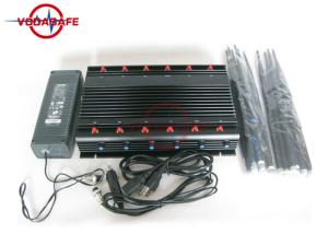 China Full Band Mobile Phone Signal Blocker , Cell Phone Jammer With 12V Car Charger factory