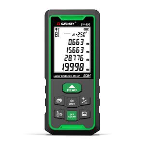 China Rechargeable Battery Handheld Laser Distance Meter 5m-1500m Measuring factory