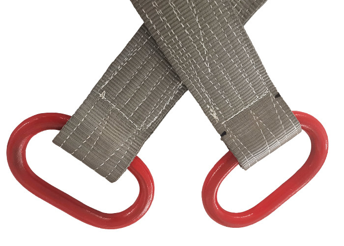 Anti Incision Flat Woven Webbing Polyester Lifting Sling