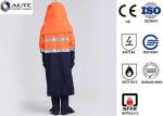 Orange S-3XL Welding Protective Clothing Arc Flash Proof Full Size For ASTM F19